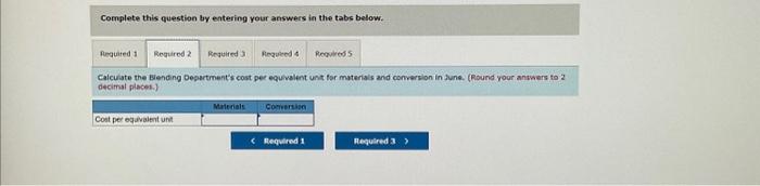 Limited, of Fiji uses the weighted-average method in its process costing system.