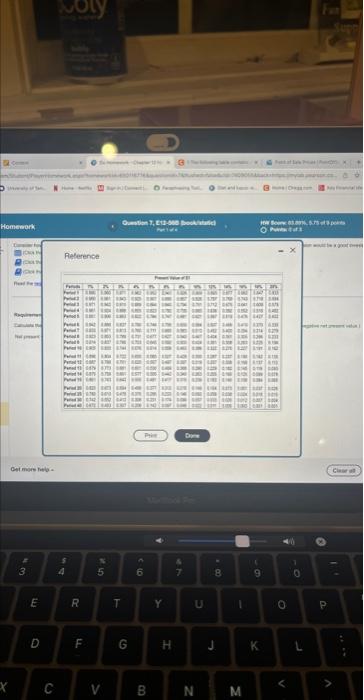 icon to view the future value annuity factor table.) Read the requirements