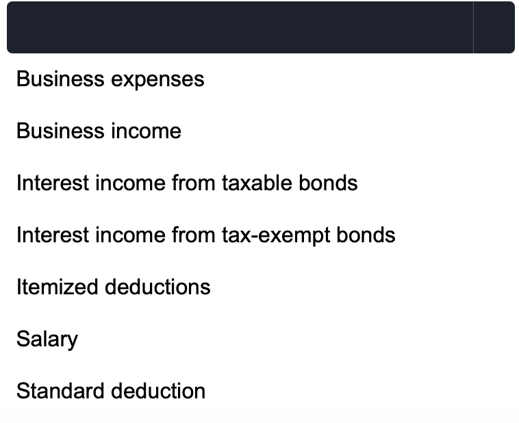 returns and surviving spouses Heads of households $ 25,100 $ 18,800 Interest