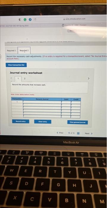 The following provides information from the company's cash ledger for the month