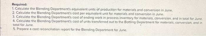 Limited, of Fiji uses the weighted-average method in its process costing system.