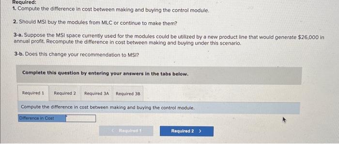 displayed below.] Morning Sky, Incorporated (MSI), manufactures and sells computer games. The