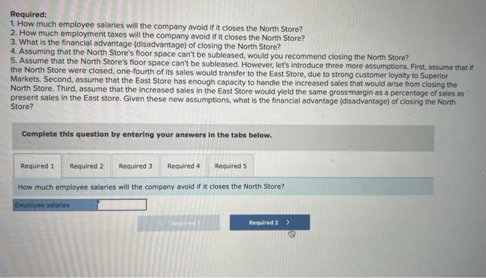 income statement for the company for the last quarter is given below: