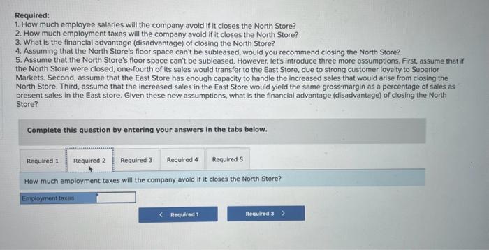 Sales Cost of goods sold Gross margin Superior Markets, Incorporated Income Statement