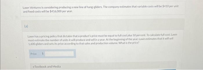 selling the item is 20 percent of revenue. For this fee, the