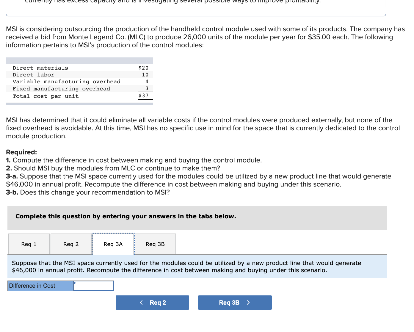 Tuly has excess Capacity an stigating several possible ways MSI is considering