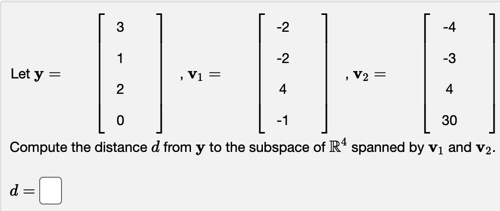 find the orthogonal projection of f (x) = 3x - 5 onto