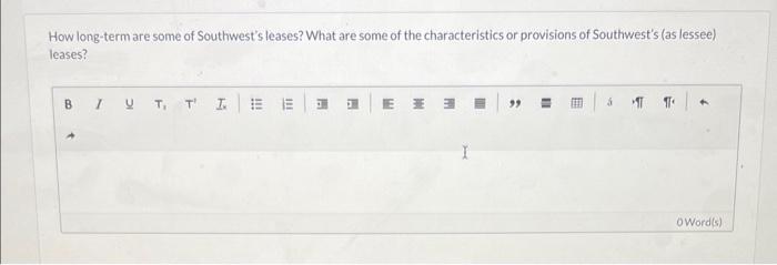 statements for Delta Air Lines and Southwest Airlines can be found online.
