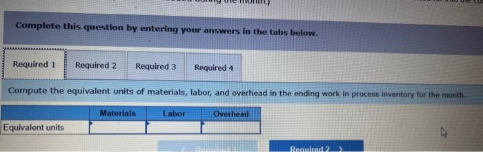 During January, the Delta Assembly Department completed its processing of 25,100 units