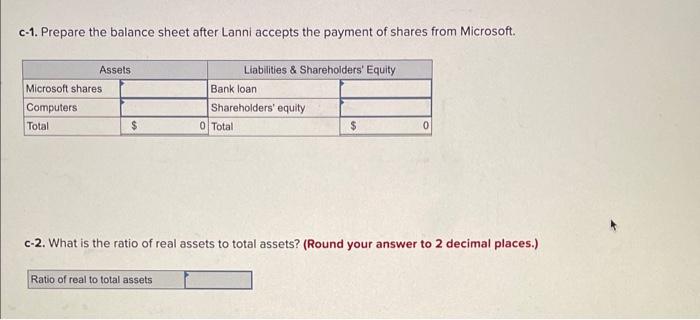 by Lanni's owners. . Lanni takes out a bank loan. It receives