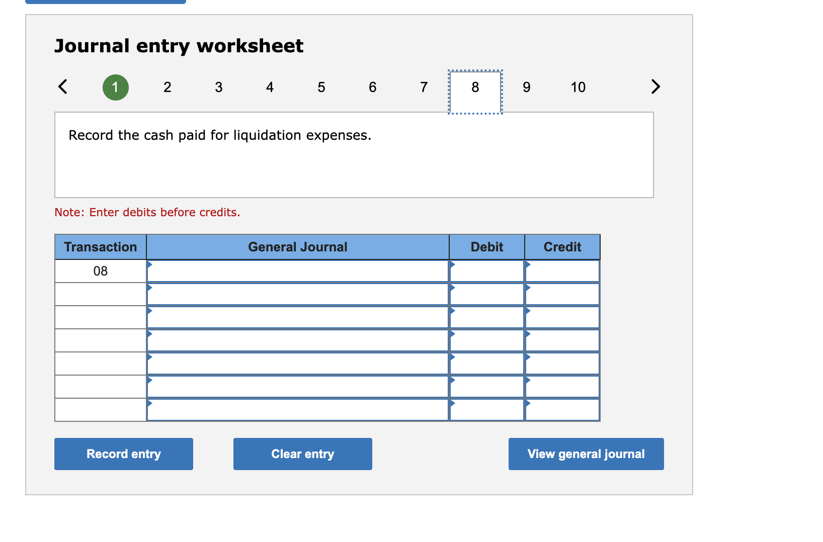 expenses of $11,000 were anticipated as being necessary to dispose of all
