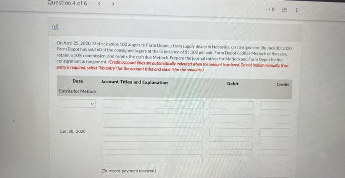 carry Metlock's products. Pricing and cost information on three of Metlock's most