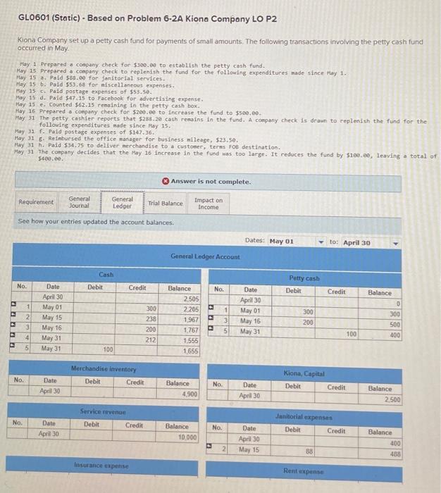 Company set up a petty cash fund for payments of small amounts.