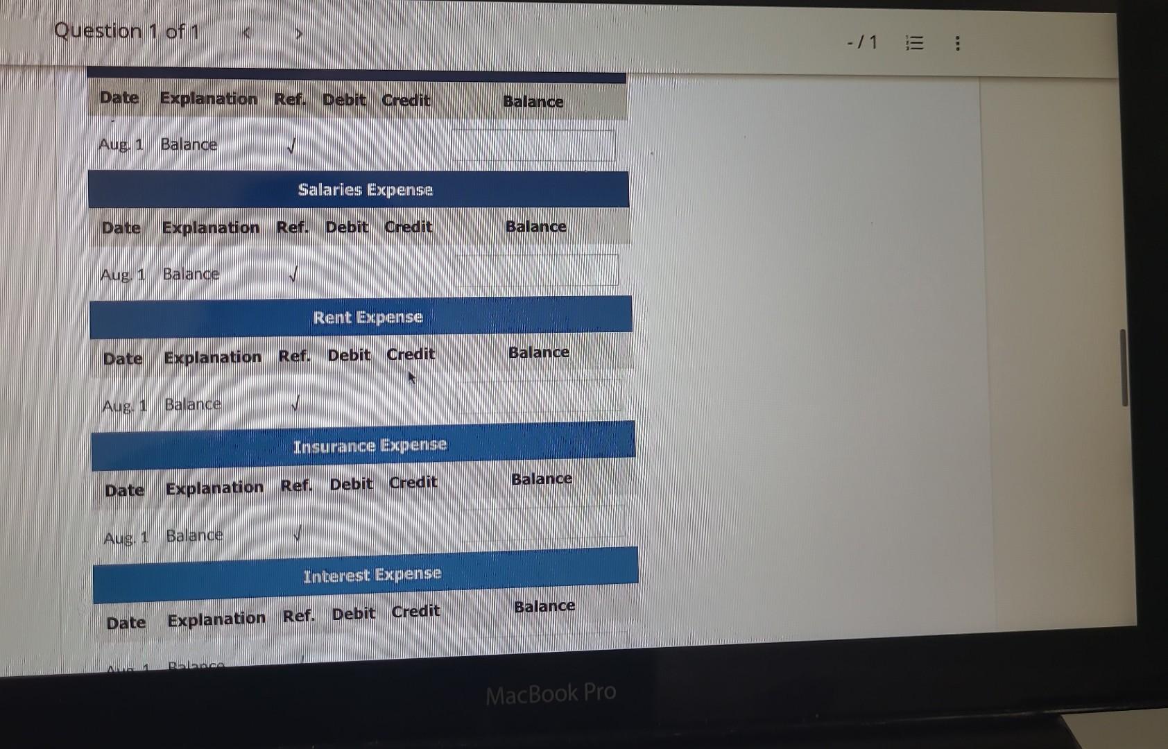 Equipment 72.400 Sales returns and allowances 11.410 Accumulated depreciation-equipment 13.575 Cost of