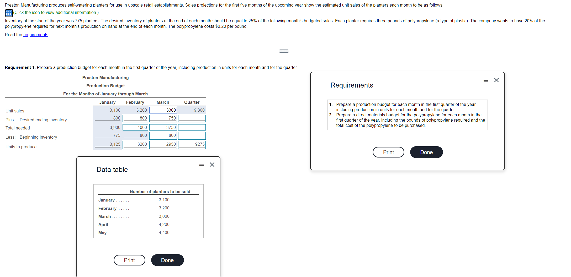 [Solved] Preston Manufacturing produces selfwater SolutionInn