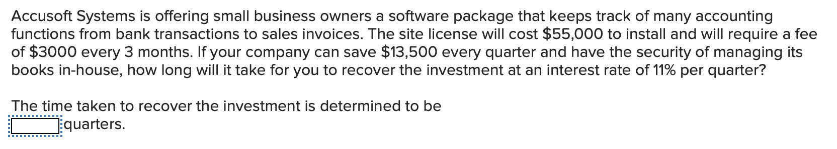 Accusoft Systems is offering small business owners a software package that keeps