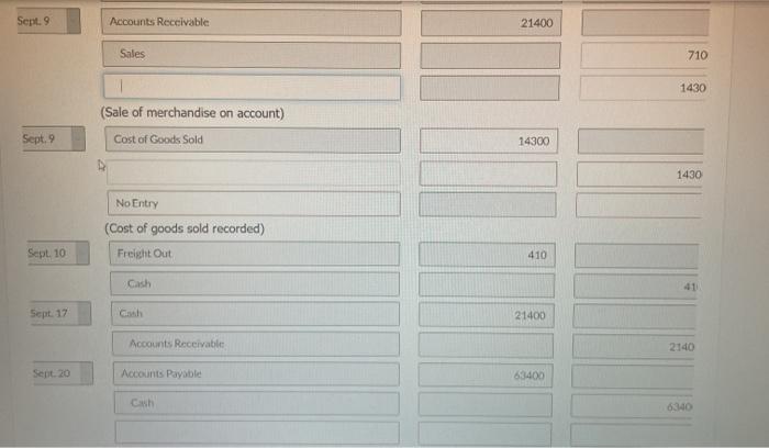 estimates a return rate of 5% based on past experience. Sept. 2