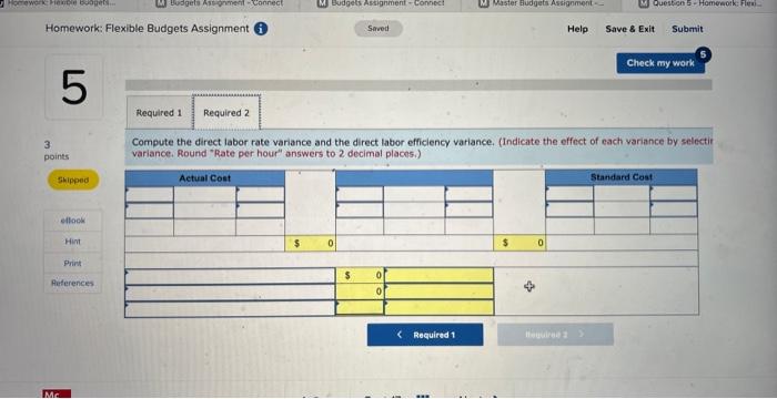 direct labor. Direct materials (16 pounds @ $3 per pound) Direct labor
