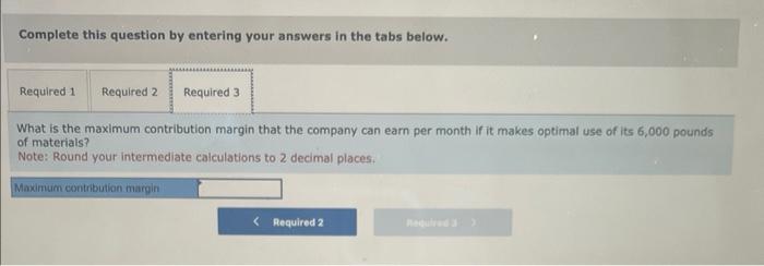 price Variable expenses: Other variable expenses Total variable expenses Contribution margin Contribution