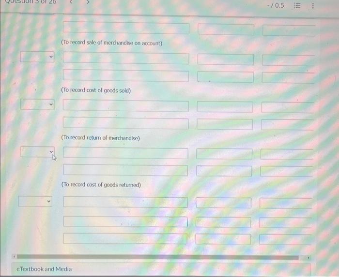 journal entries to record the following transactions on Cullumber Company's books using