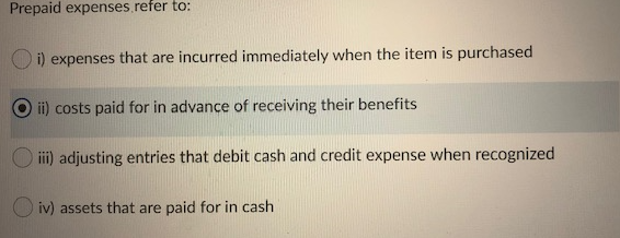 an accounting period, financial statements need to be adjusted for the following
