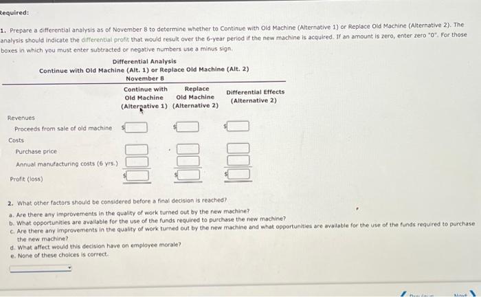 a machine that has been used in its factory for 4 years.