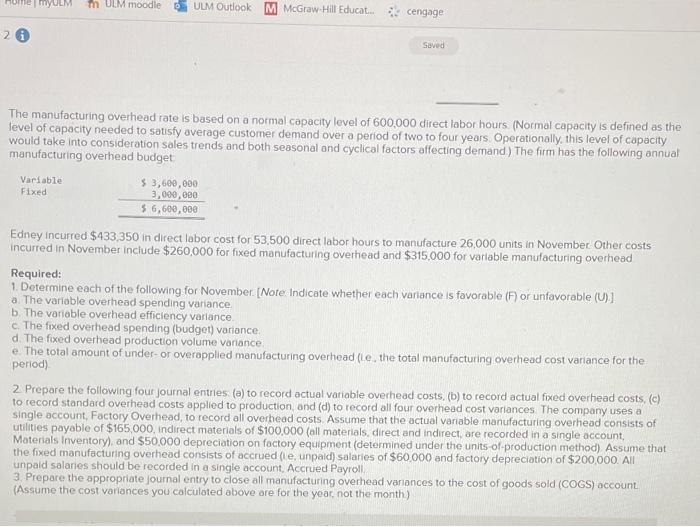 Edney Company employs a standard cost system for product costing. The per-unit