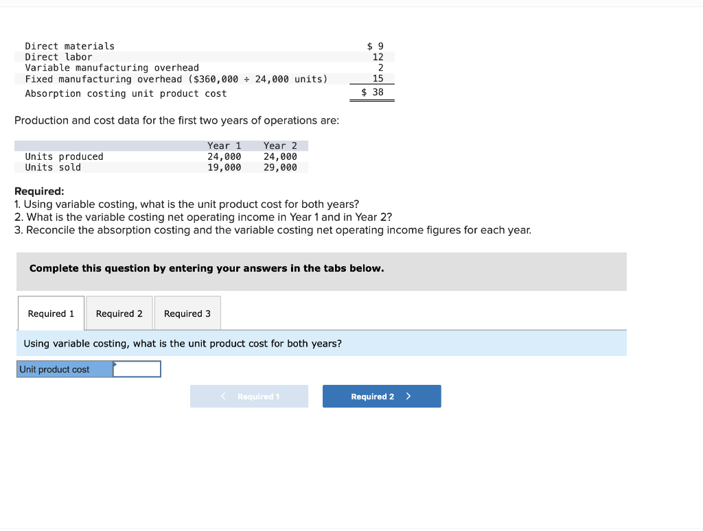to the products follow: Product Selling price per unit Weedban $ 10.00