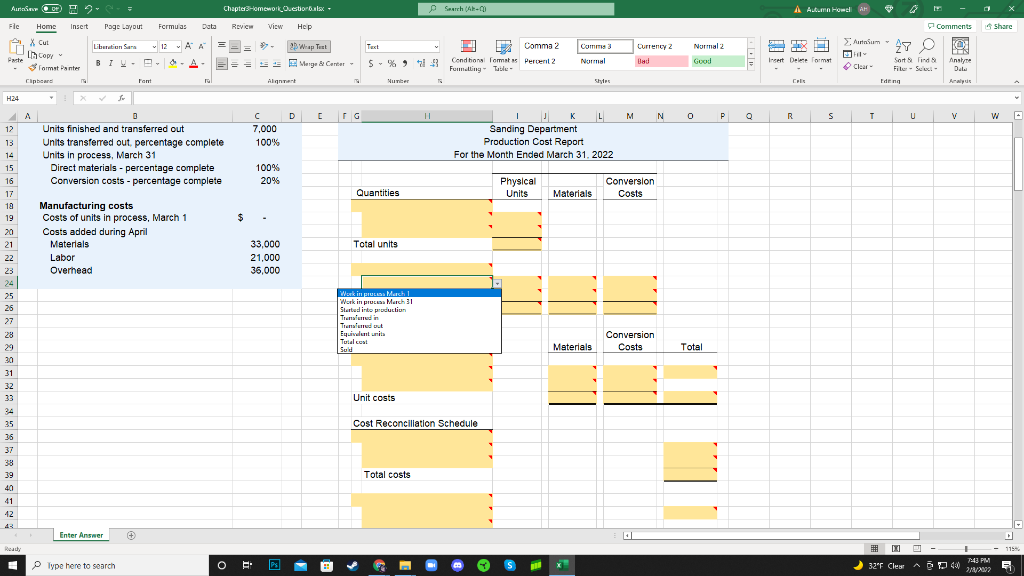 R D Chapter3Homework Questions + Review View Search (Ah- A Autumn Howel