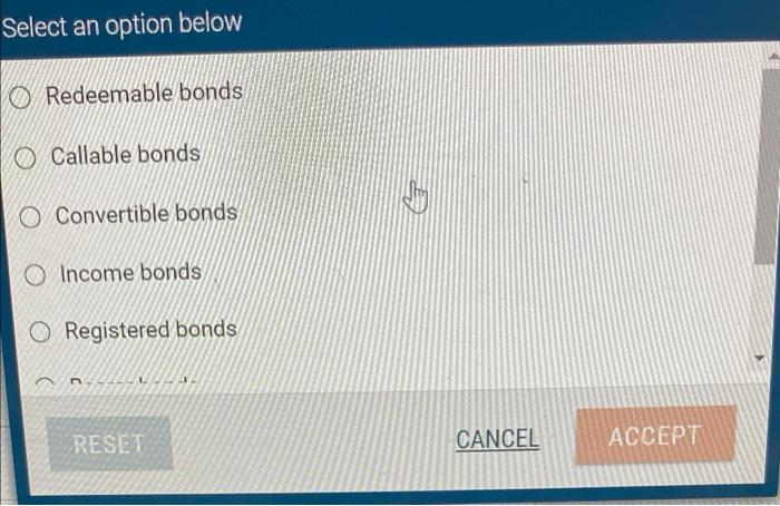 debt at any time. 2. These bonds may be exchanged for common