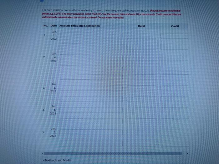 2022. The company adjusts its accounts annually. 1 The December utility bill