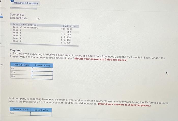and Net Present Value (NPV) formulas. Use the PV and NPV formulas