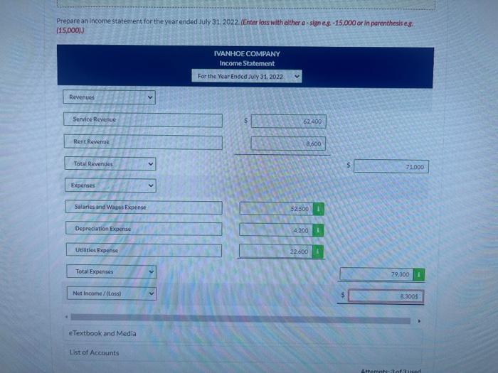 at year-end, July 31, 2022 Salaries and wages payable $2.570 Salaries and