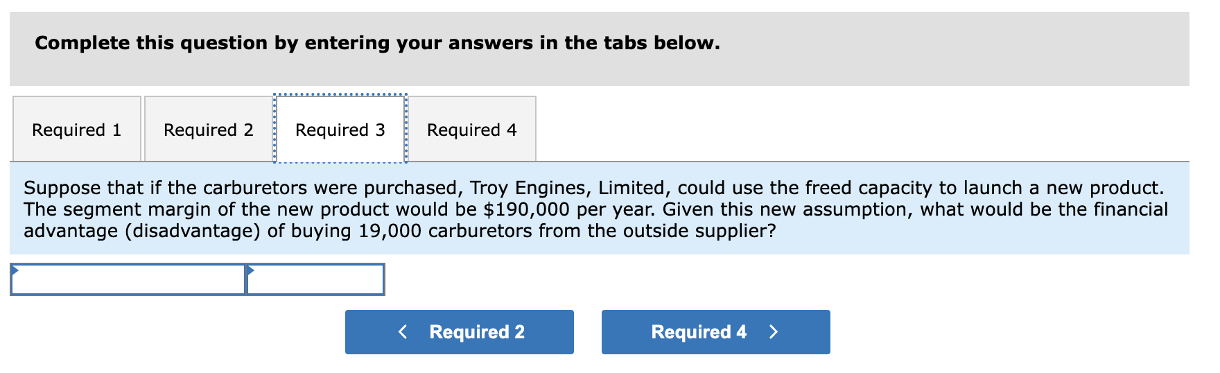 use in heavy equipment. The company has always produced all of the