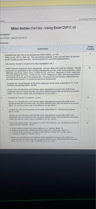 Sscription Miller-Nobles (7e/13e) - Using Excel ChF11 v2 s (7e3e)-Using Excel Ch