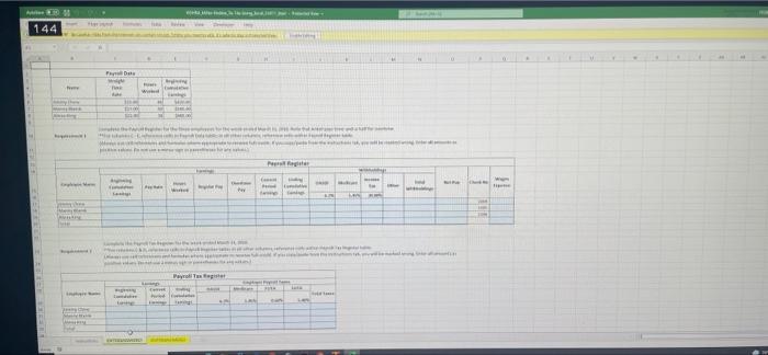 excel spreadsheet, Mer-Nobles 7e-13 Using Excel CF11 Stats This spreadsheet includes 3