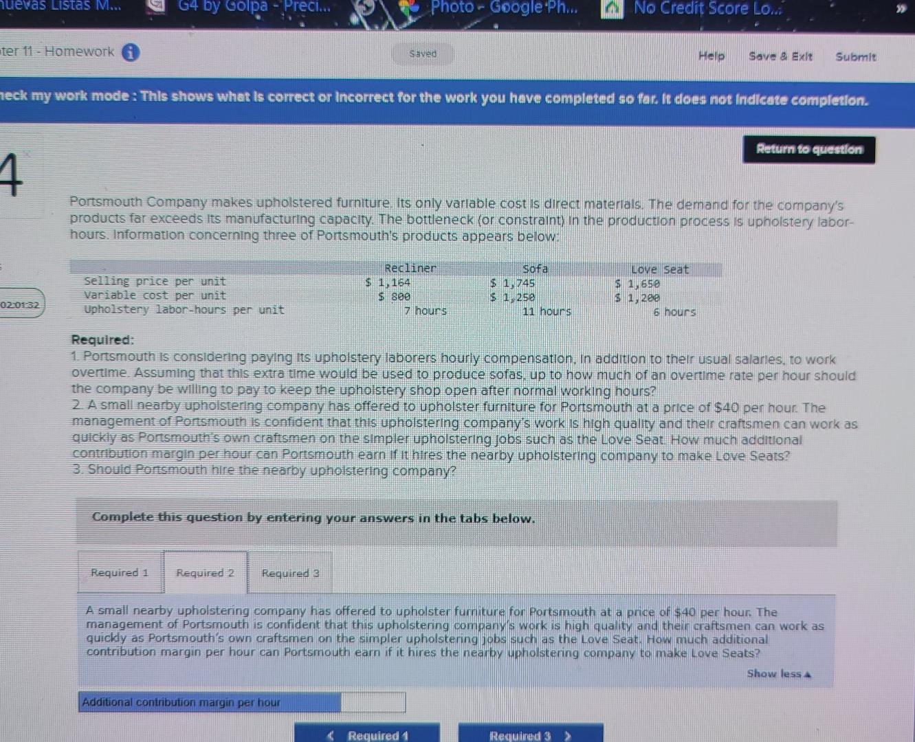 completed so far. It does not Indicate completion. Return to question Portsmouth