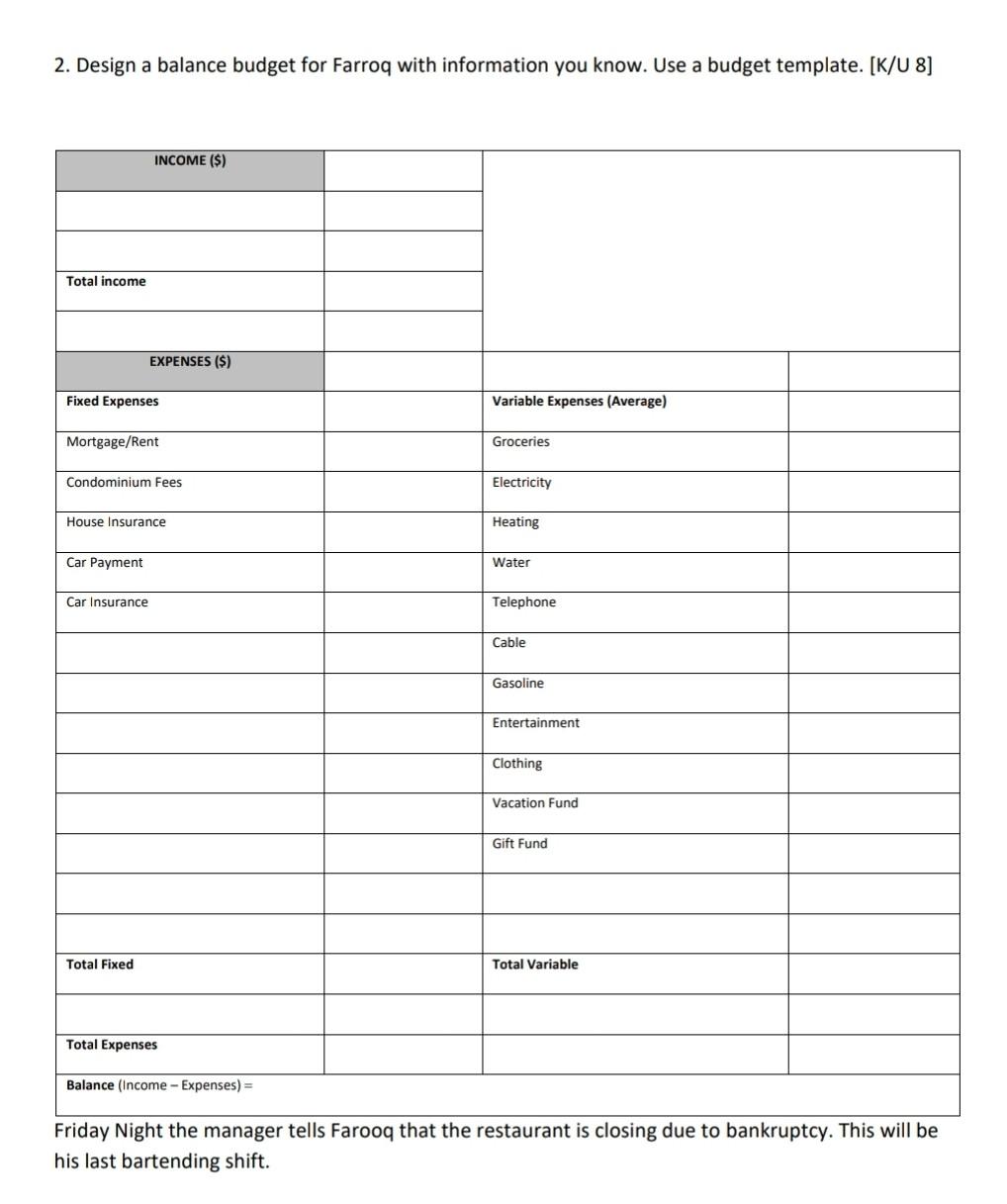 /10 /16 Farooq is 25 years old. He works in a call