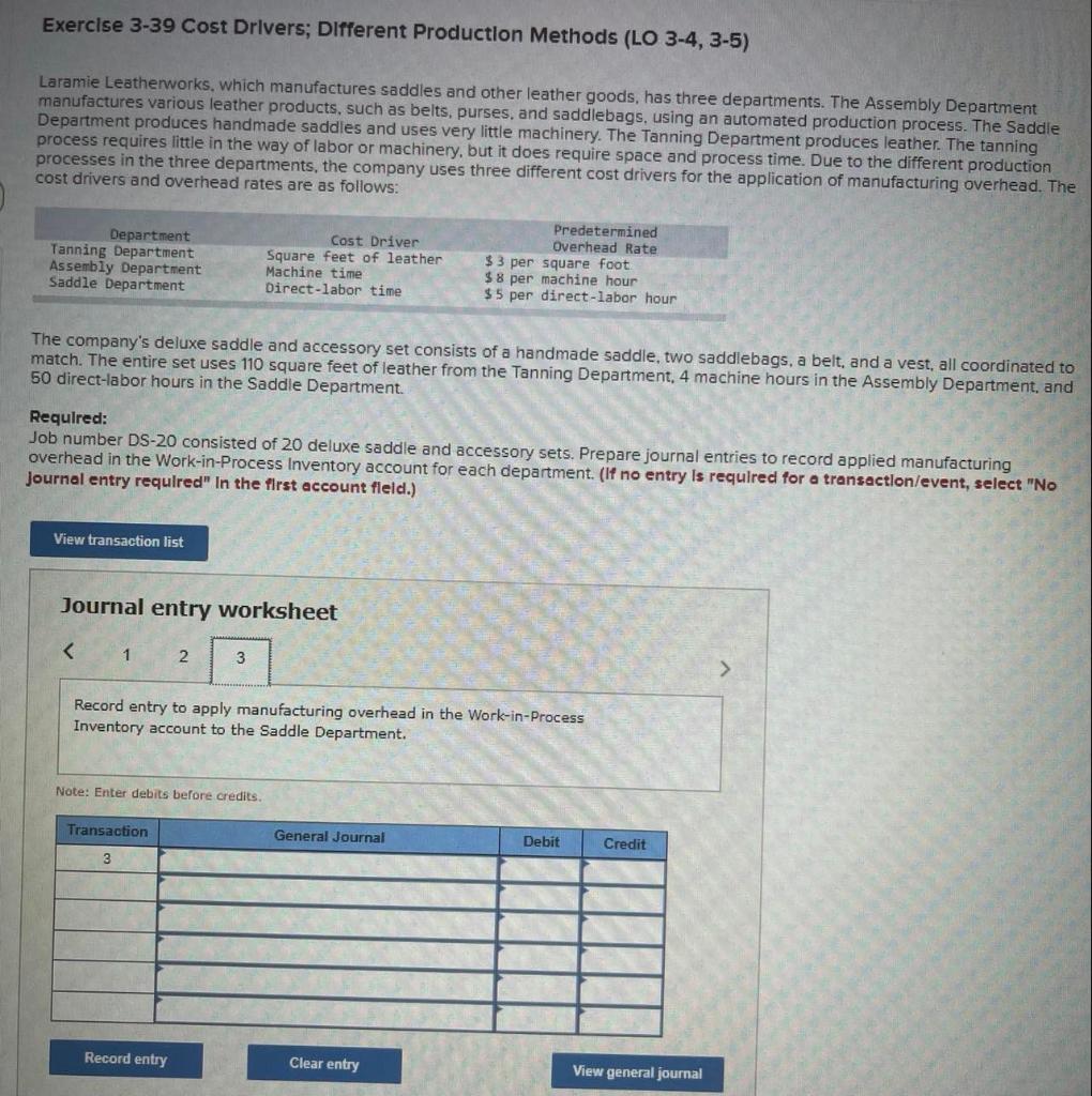 Department manufactures various leather products, such as belts, purses, and saddlebags, using