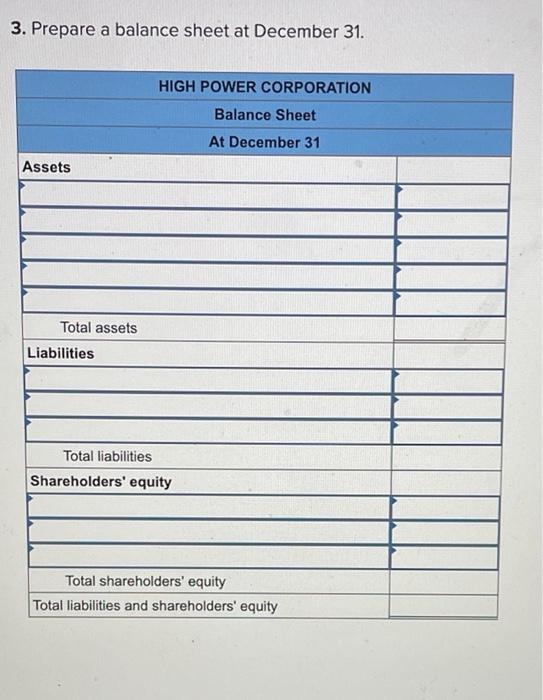 the president of High Power Corporation. At the end of the first