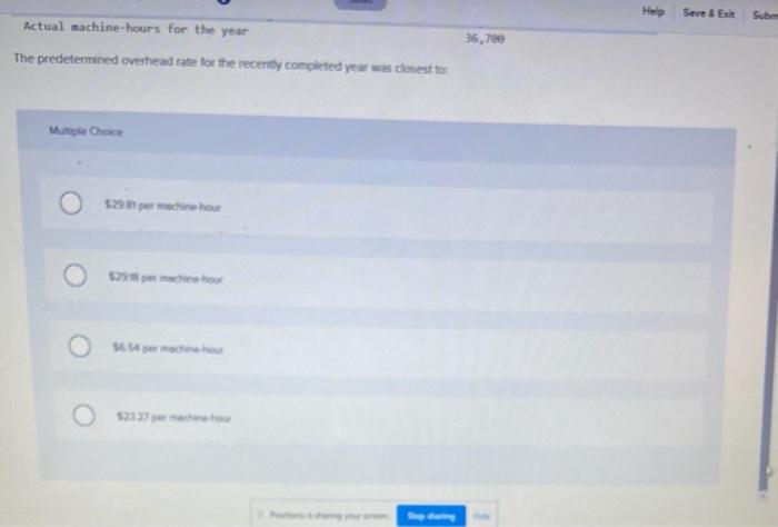 on the estimated machine hours for the upcoming year Data for the