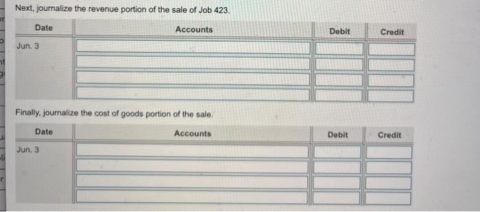 lbs. refined aluminum @ $42 per lb. 126 Requirements - 1. Prepare