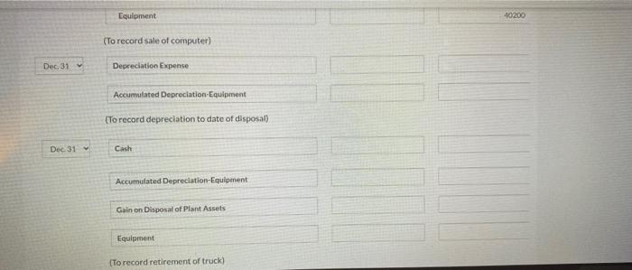 machinery that was purchased on January 1, 2012. The machine cost $63,000