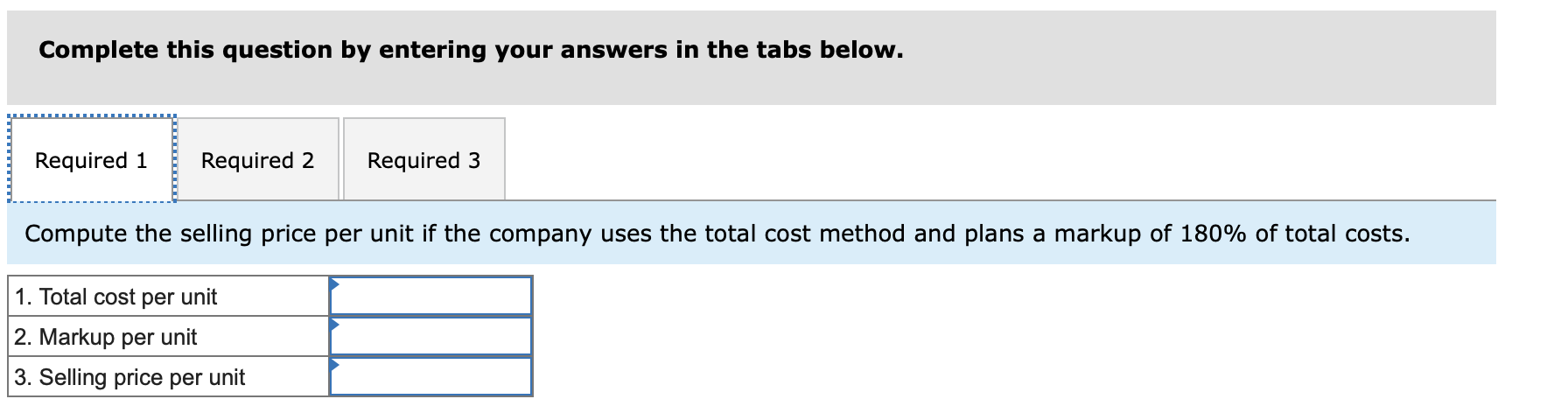 LO P6 Techcom is designing a new smartphone. Each unit of this