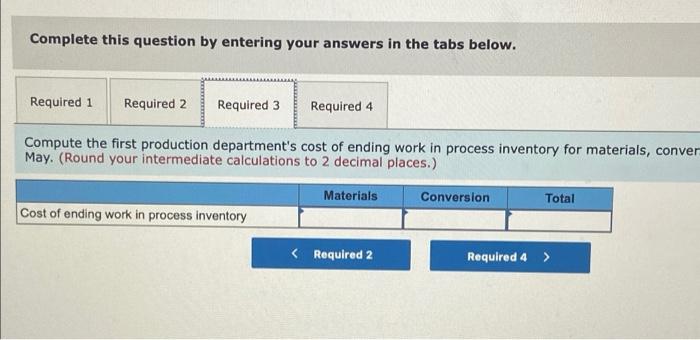 department is added at the beginning of processing in that department. Data