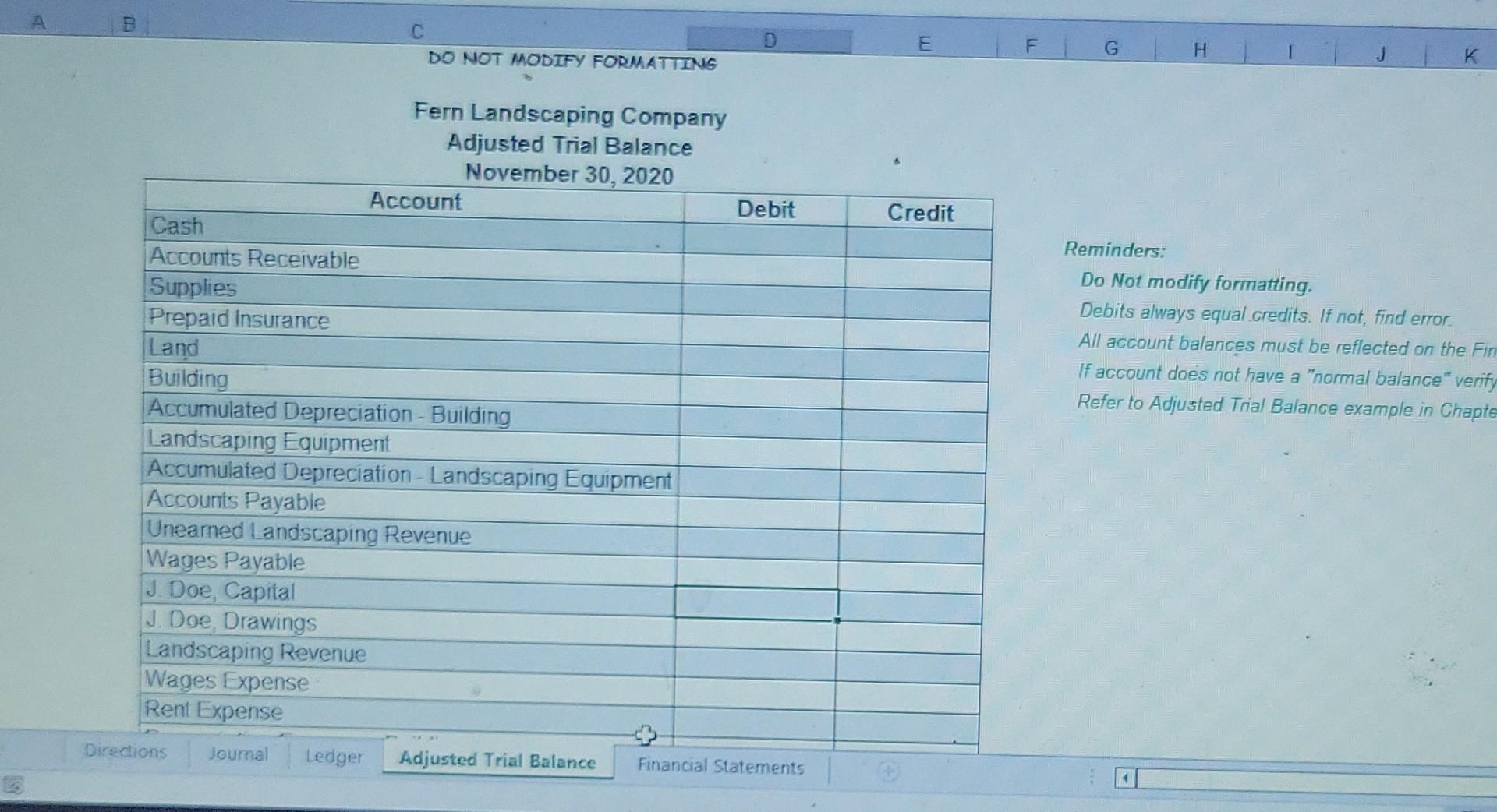 (i.e. Doe Jane ACC 120 Case #2) 2 Journalize each adjusting entry