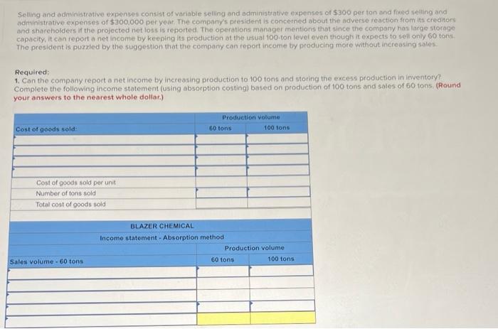 produced Units sold 2019 2018 32,000 32,000 22,000 42,000 b. Variable cost