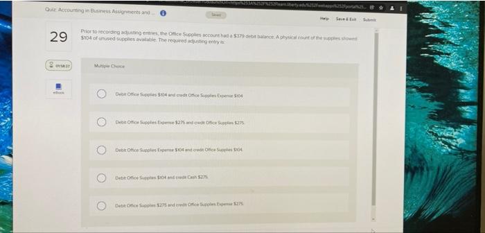 had services revenue of $193,000 and wages expense of $115.800. Dividends of