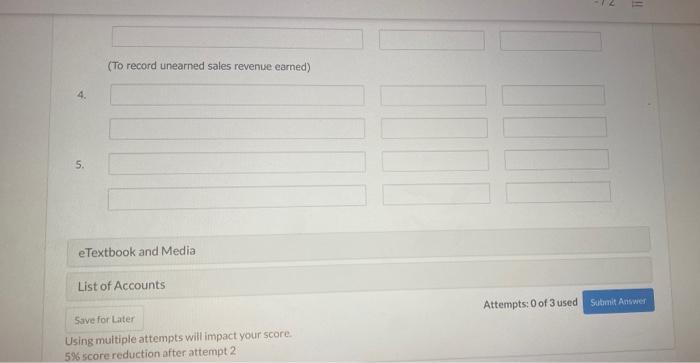 2021 Accounts receivable for member dues $17,400 $12.600 Unearned sales revenue 21,900
