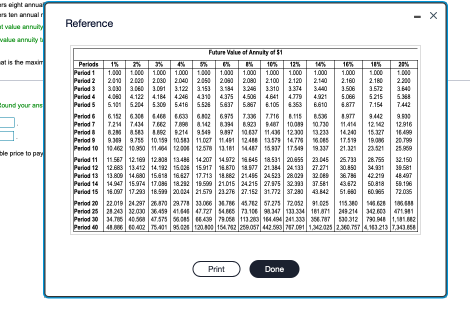 on projects like A. Project B costs $375,000 and offers ten annual